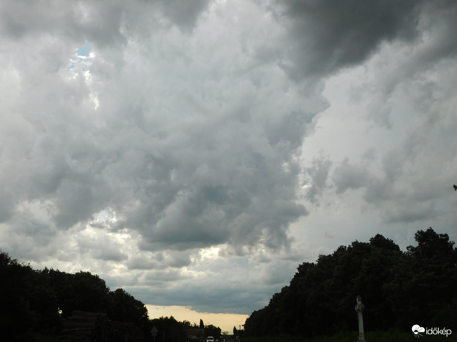 Szombathely felé autózva