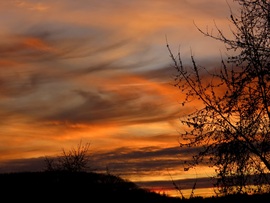 Színes napnyugta Szombathelyen