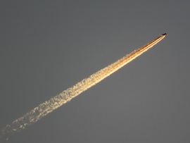 Napkelte fényében suhanó