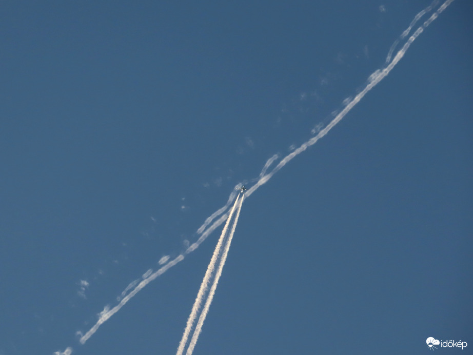 Légi utak kereszteződése