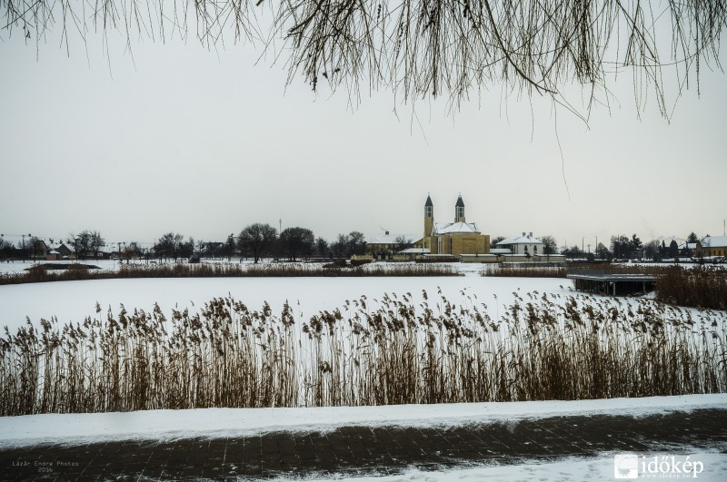 Mezőkövesd is téli ruhába borult