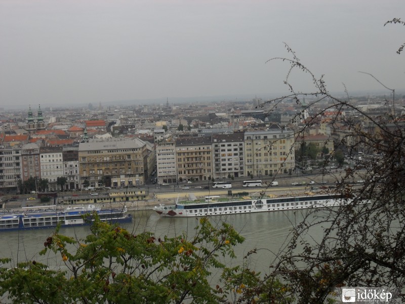 Budapest a Gellért hegyről