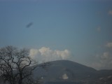 gomolyfelhő a Pilis-tető felett