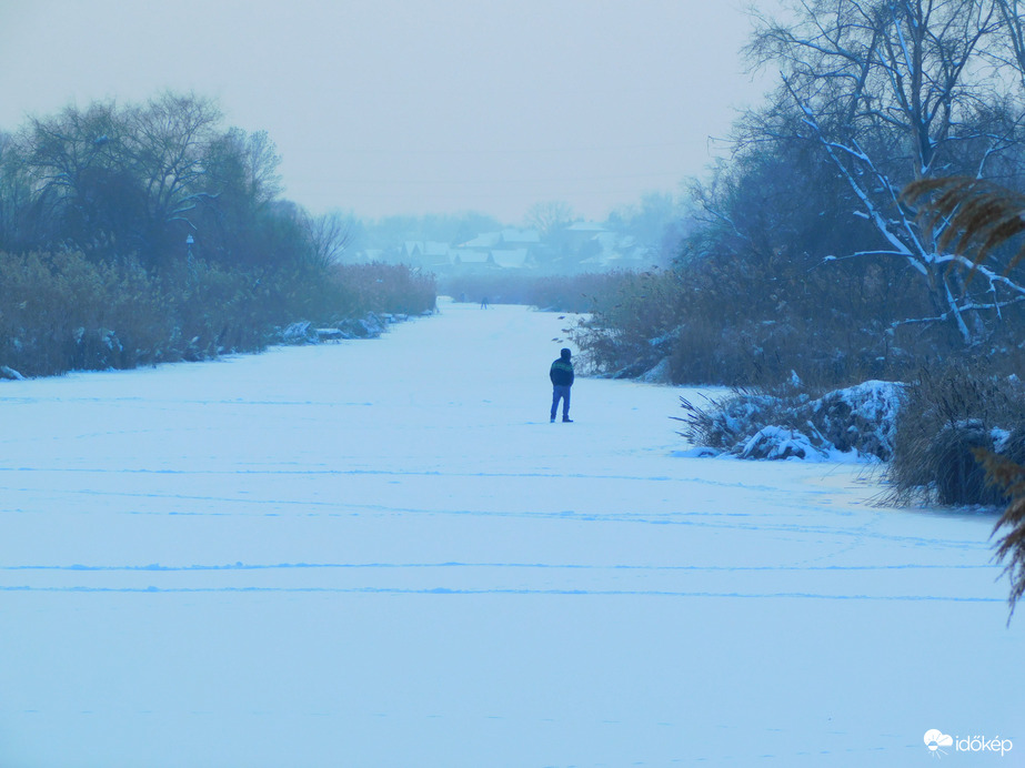 séta a jégen
