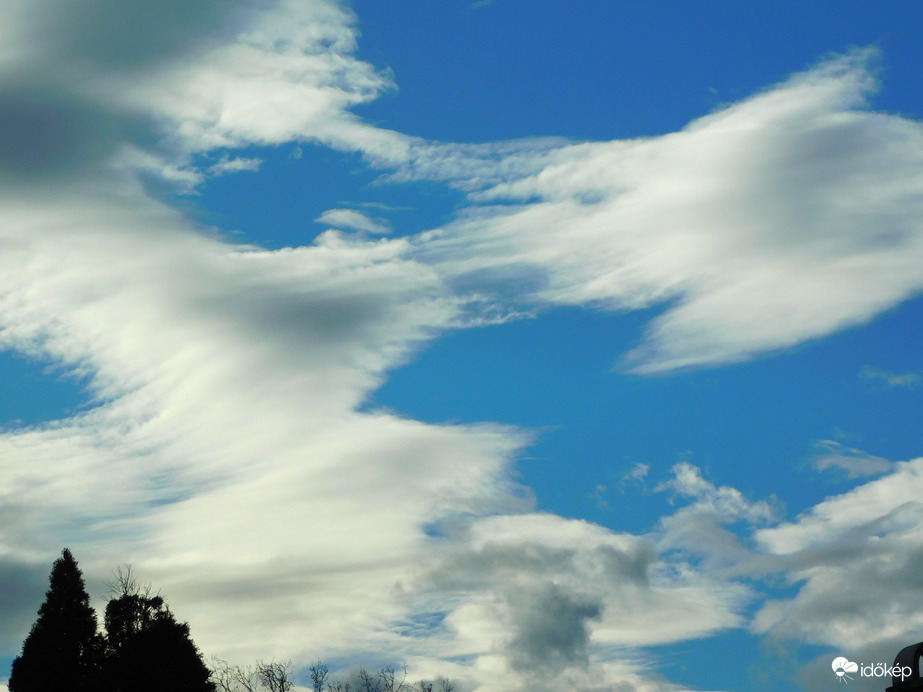 csuda felhők voltak ma