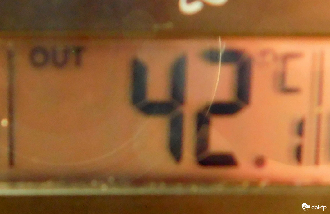 itt dőlt meg a melegrekord, nem máshol :)