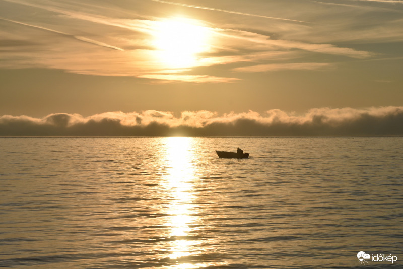 Októberi napkelte Balatongyörökön 10.01.