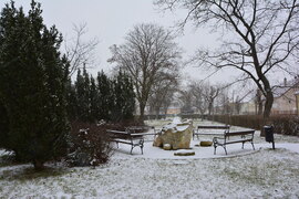 Egész napos havazás Szombathelyen 01.05.