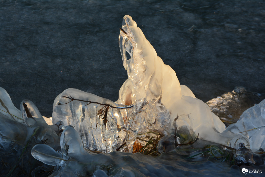 Jégszobrok az Alpokalján is 01.10.