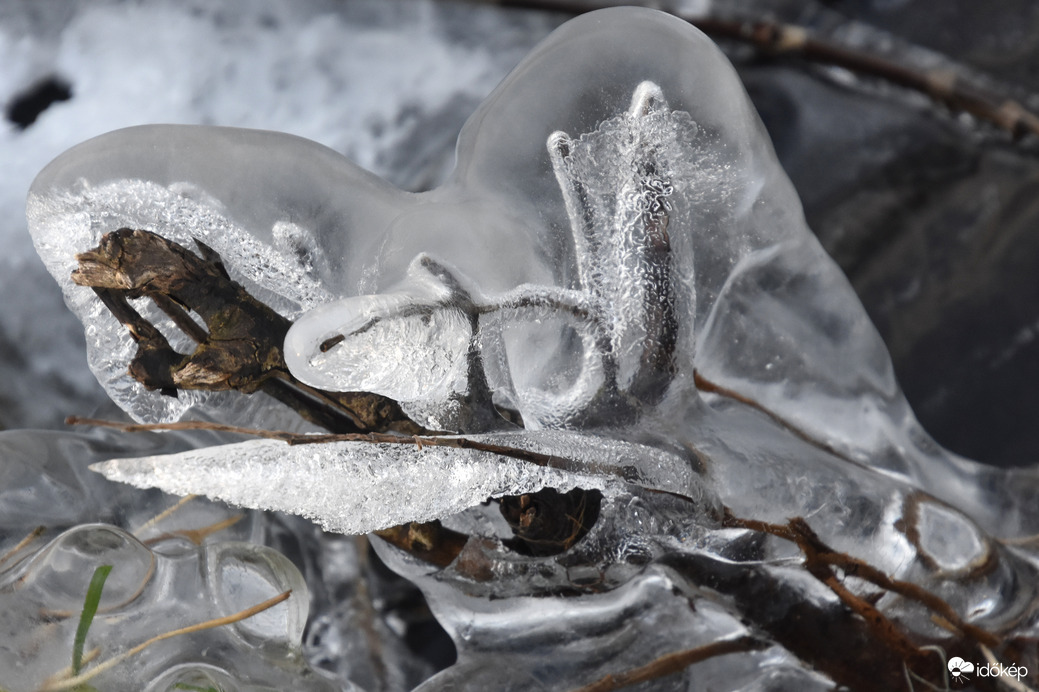 Jégvarázs a kőszegi Abért-tónál 02.10.