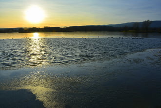 Jegesedés a kőszegi Abért-tónál 01.01.