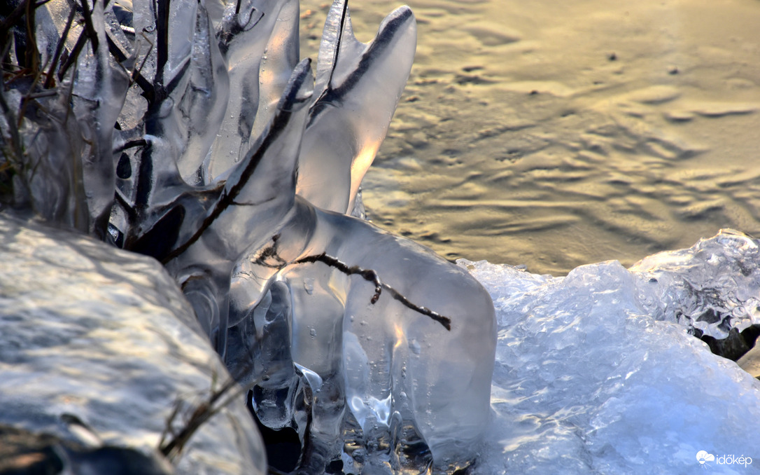 Jégvarázs a kőszegi Abért-tónál 02.10.