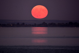 Telihold kelte Balatongyörökön 08.09.