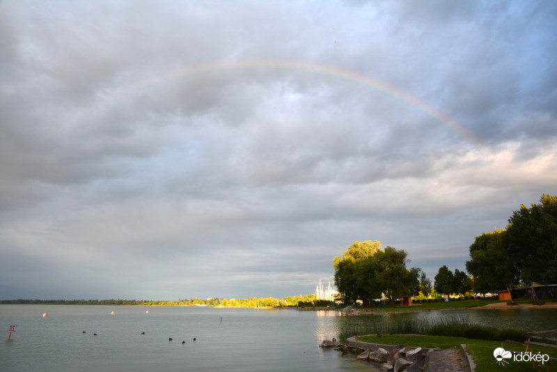 Kora reggeli szivárvány a Keszthely felett 06.24.