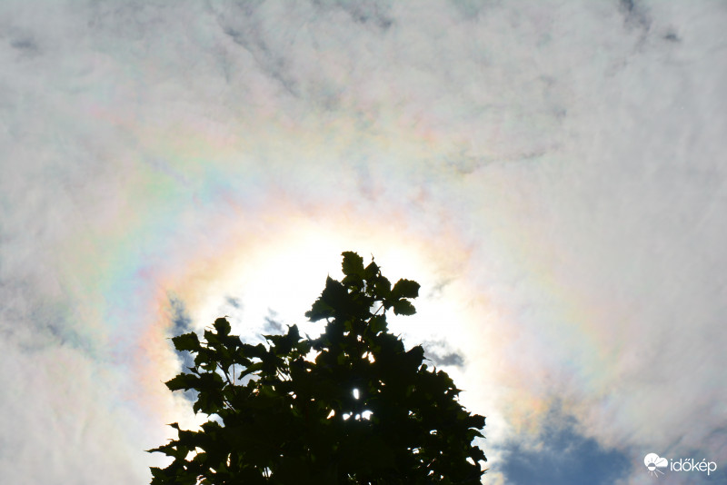 Napgyűrű Gyenesdiás felett 06.24-én 15:35