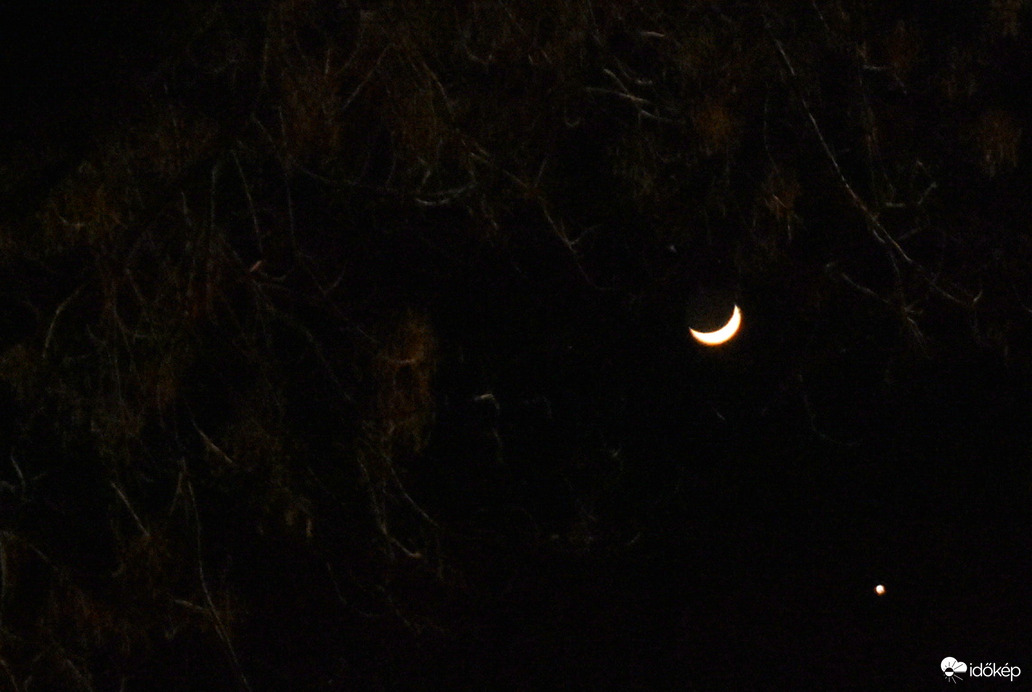 Hold Vénusz együttállás 03.24.