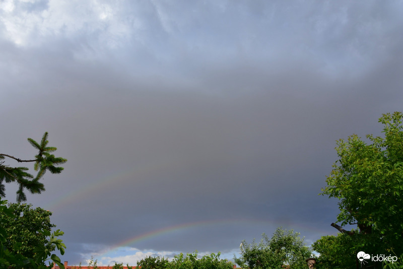 Dupla szivárvány 06.30. 18:13.