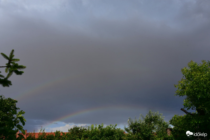 Dupla szivárvány 06.30. 18:13.