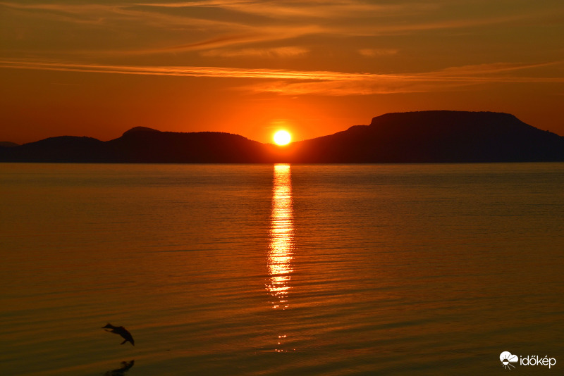 Balatongyöröki napkelte 07.06. ..és fogtam egy halat is! ::)