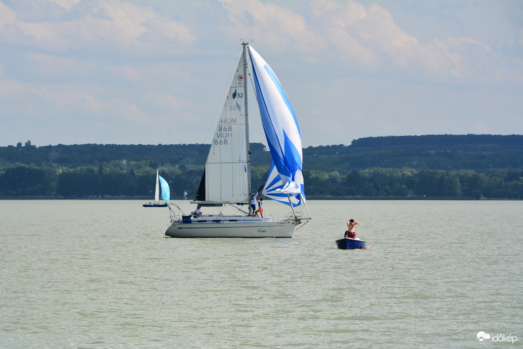 Vitorlások a Balatonon 05.18.