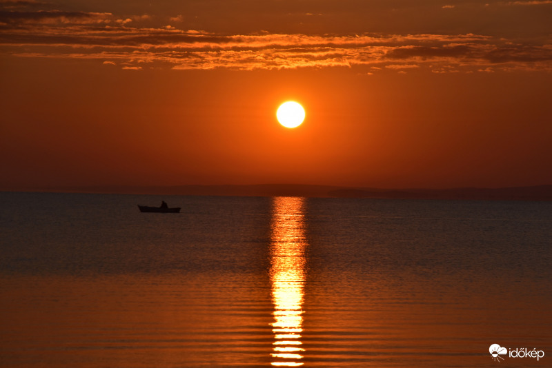 Szeptemberi napkelte Balatongyörökön 09.04..