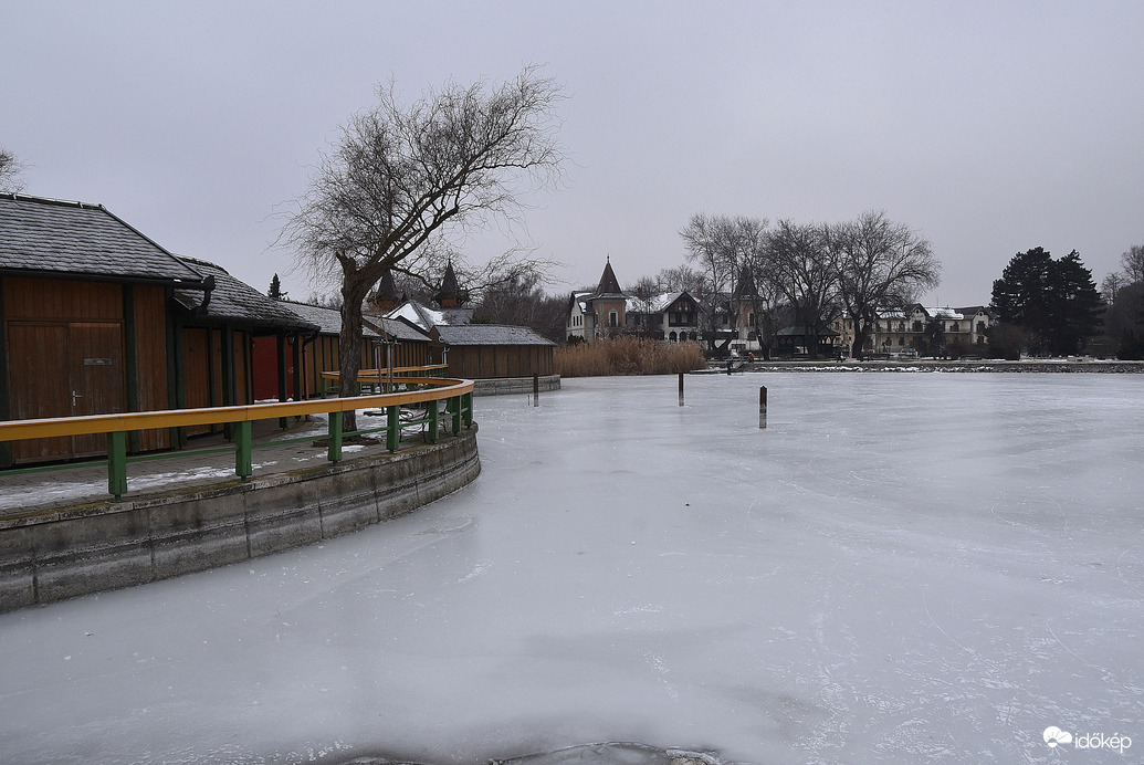 Jégbe zárt világ Keszthelyen 01.20.