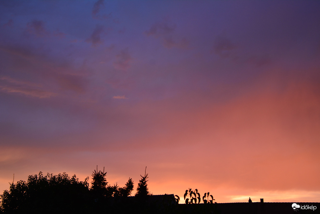 Záporos napkelte Szombathelyen 07.19.