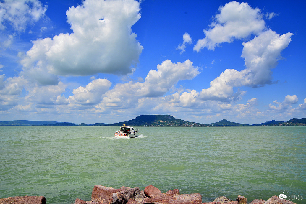 Fonyód gyönyörű panorámája 05.27.