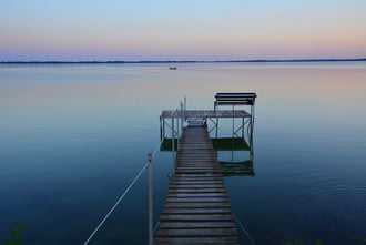 Csodálatos alkonyati színek a Balatonon 05.31.