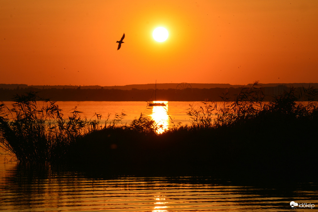 Szeptemberi naplemente a Balatonon 09.08.