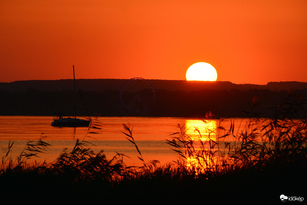 Szeptemberi naplemente a Balatonon 09.08.