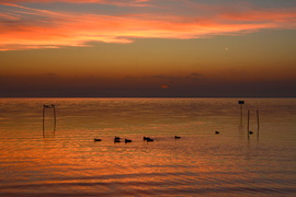 Festői színekben kelt a Nap Balatongyörökön 09.30.