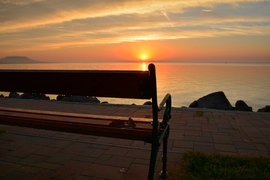Festői színekben kelt a Nap Balatongyörökön 09.30.