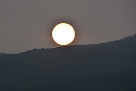 Ködös naplemente 09.30.