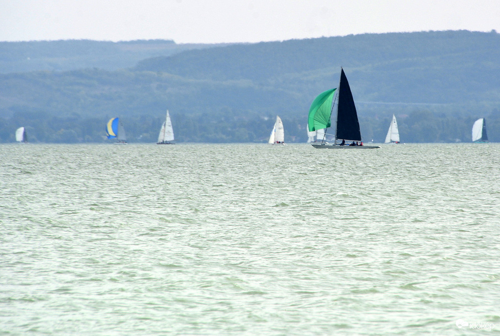 Flottabajnokság - Balatonfüred 10.08. (Balatonszepezdről fotózva)