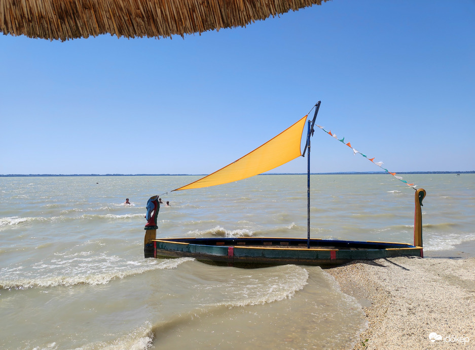Hullámzó Balaton jelenleg