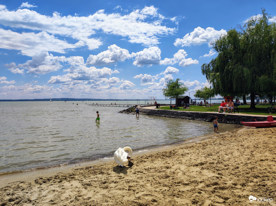 Keszthelyi strandon 05.31.
