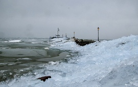 Balatongyöröki jégfal