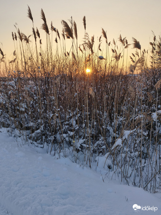 Naplemente a Mátra lábánál