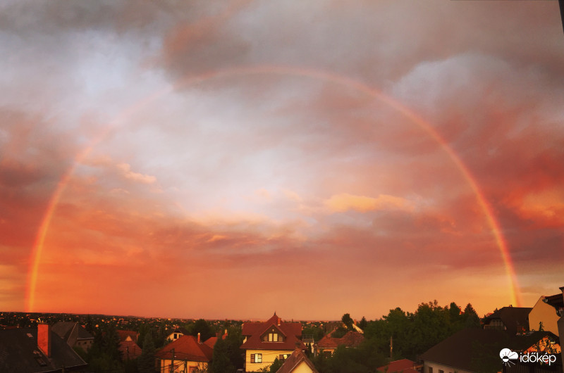 Szivárvány Érd felett