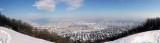 Budapest látképe a Hármashatár hegyről