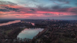 Dunaújváros Hajnalban 