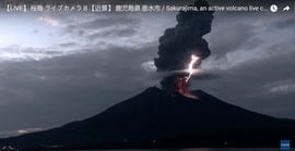 Sakurajima vulkán