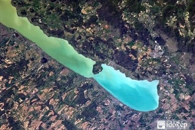 Balaton az űrből