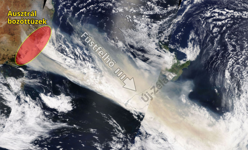 Új-Zéland füst