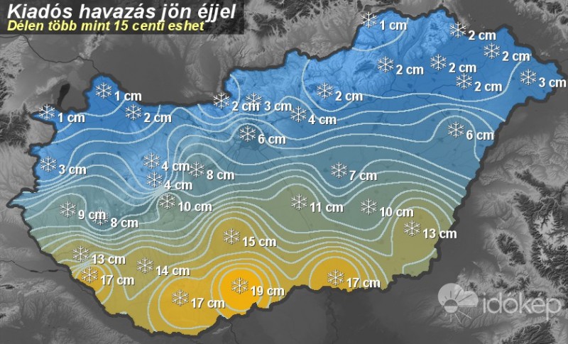 Hótérkép 2016. január 6-7 éjjelre