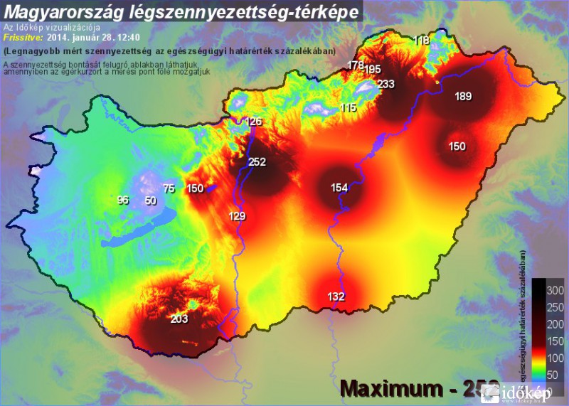 magyarország légszennyezettségi térkép Veszélyes a levegő több városban magyarország légszennyezettségi térkép