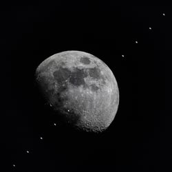 Hold és a Nemzetközi Űrállomás