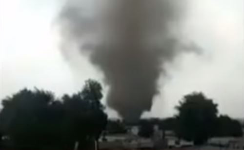 Tornádó Mexikóban