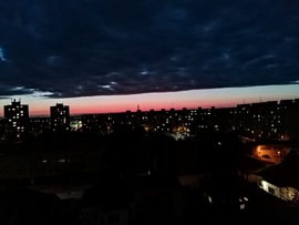 Tegnap esti naplemente